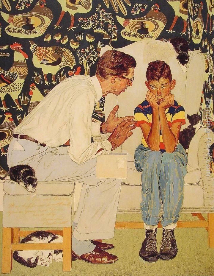 Norman Rockwell The Facts of Life